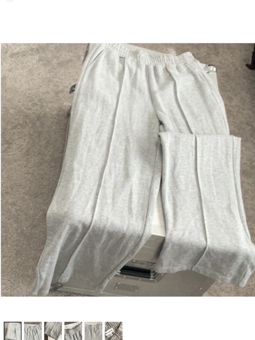 Urban revivo Light Gray Women's Track Pants - Casual Joggers